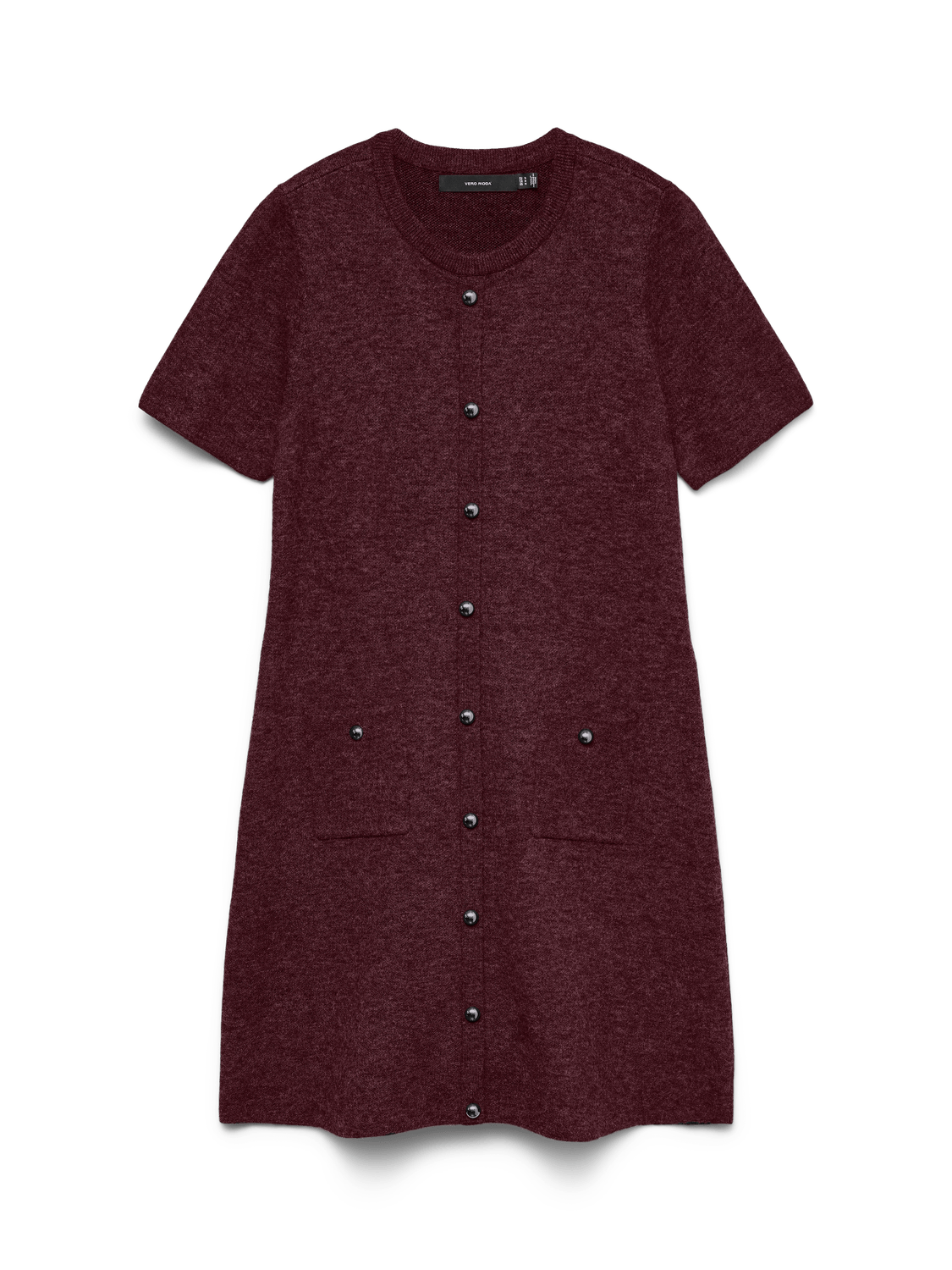 VMJOHANNA Midi Dress - Tawny Port - VERO MODA & VILA Bergvik